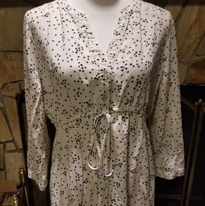 Motherhood Maternity Long Sleeved Tunic Sz L EUC